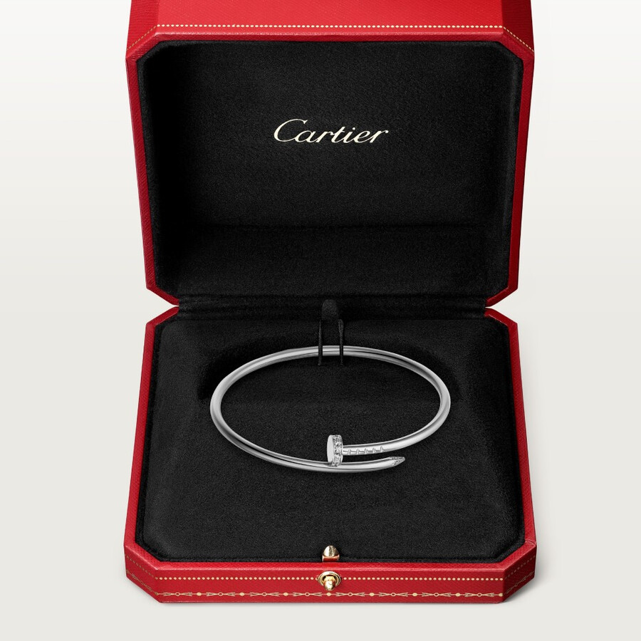 juste un clou bracelet small model diamonds