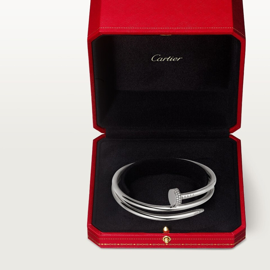 juste un clou bracelet double diamonds
