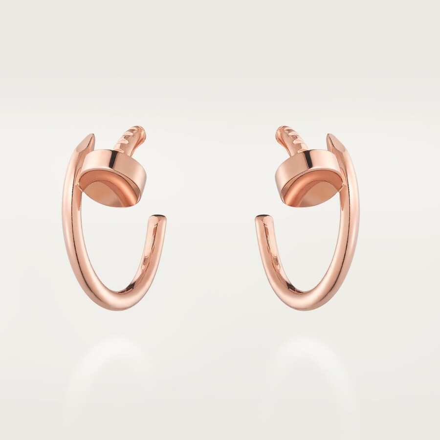 juste un clou hoop earrings small model