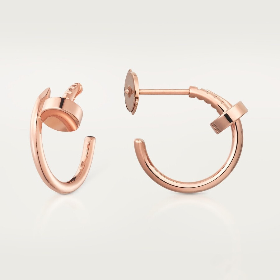 juste un clou hoop earrings small model