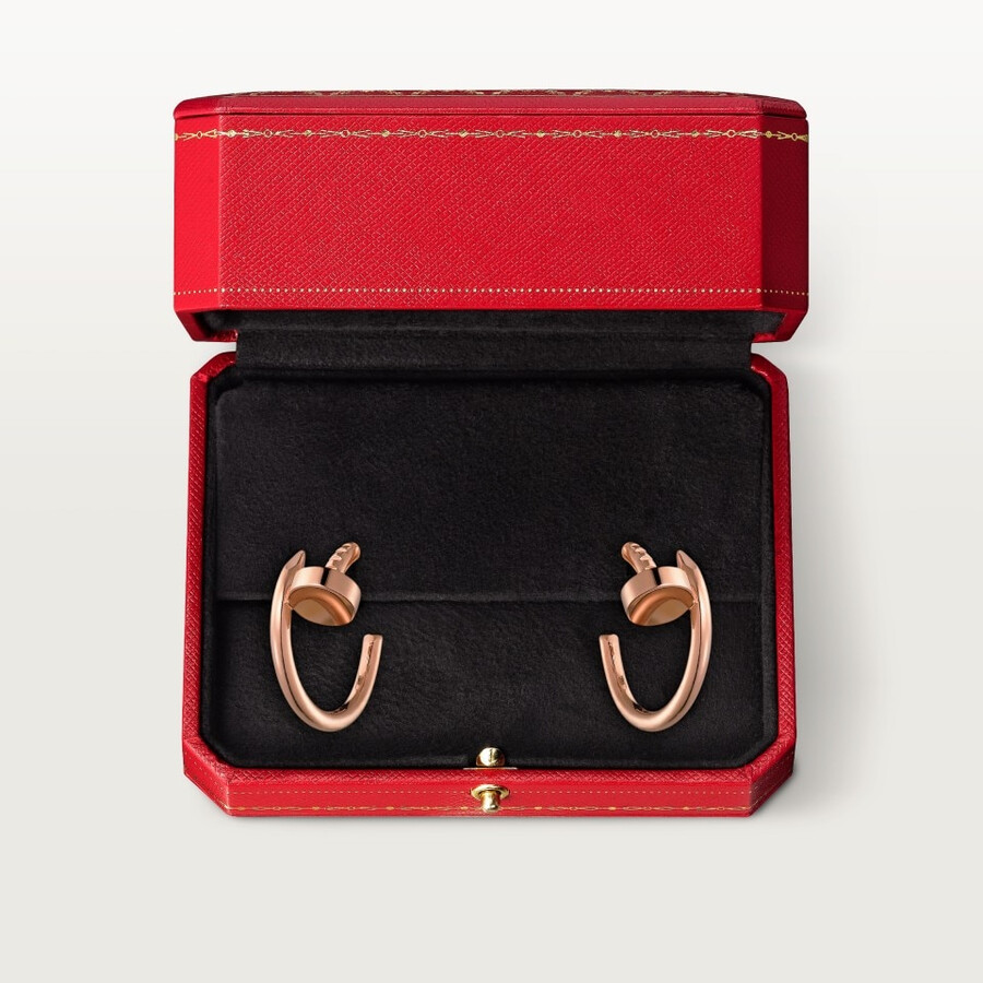 juste un clou hoop earrings small model