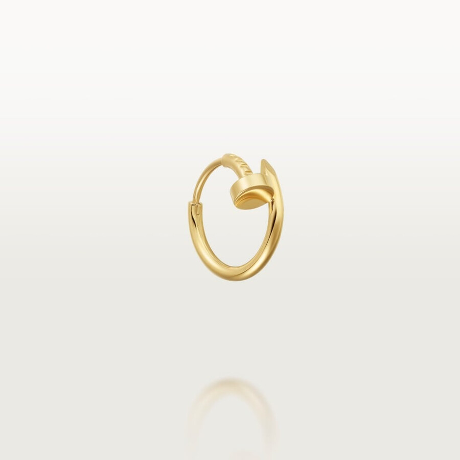 juste un clou single hoop earring mini model