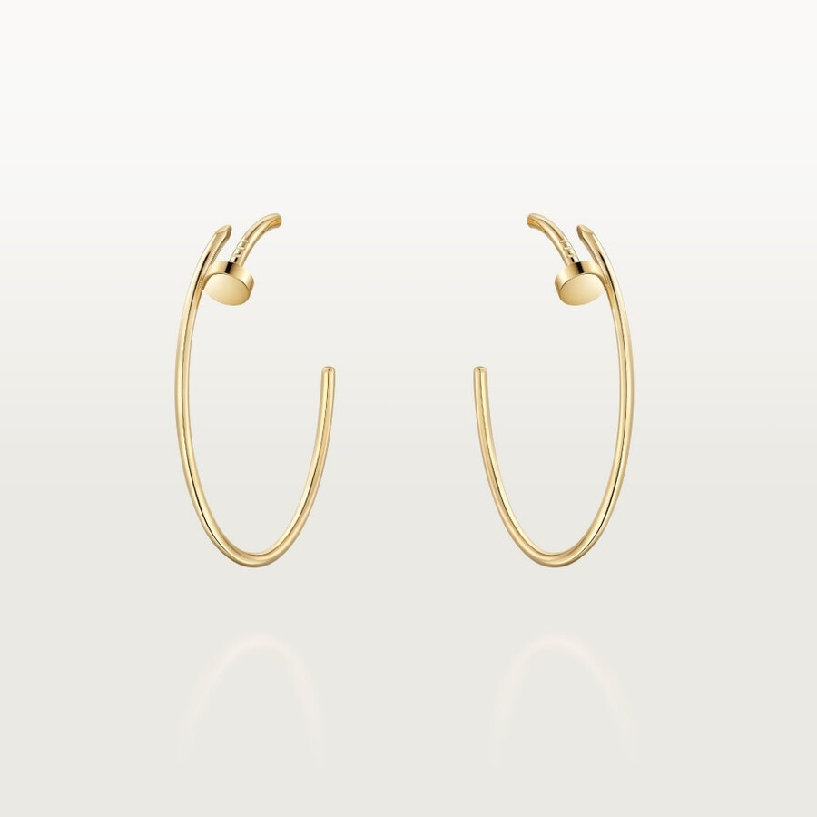 juste un clou hoop earrings large model