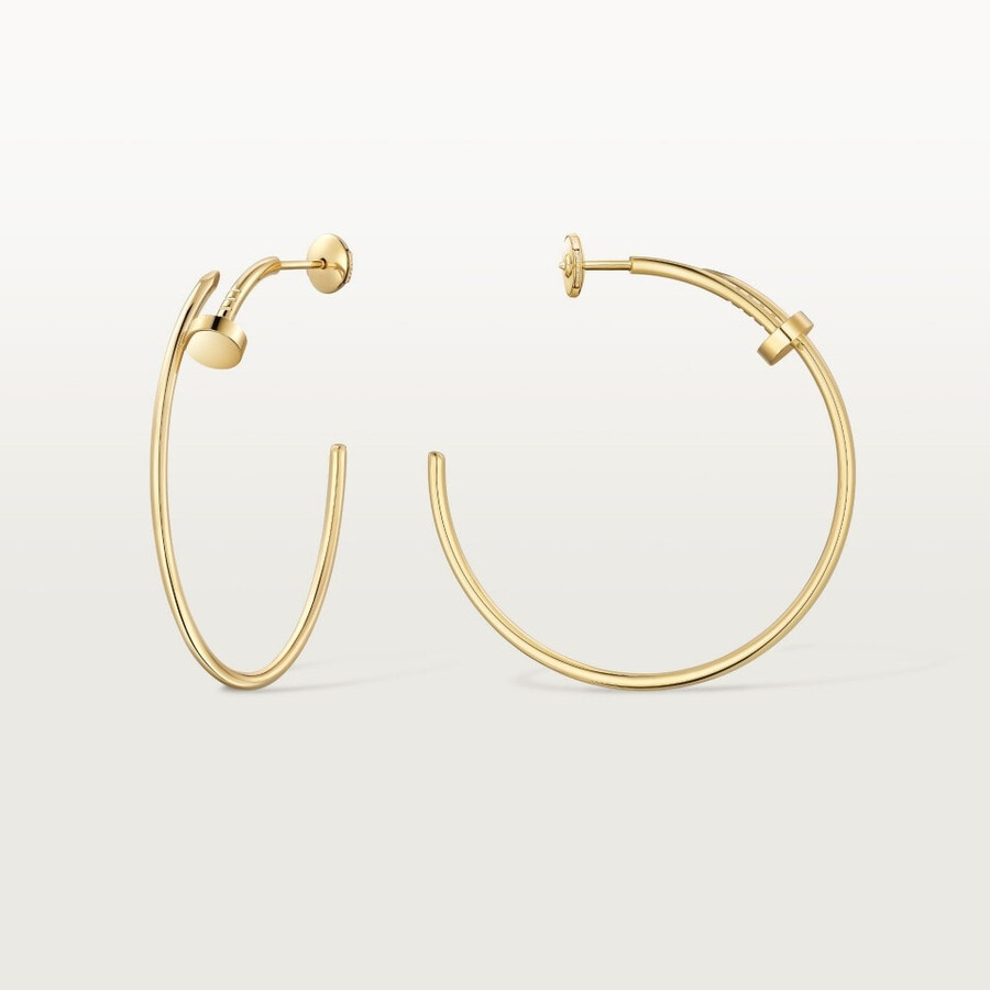 juste un clou hoop earrings large model