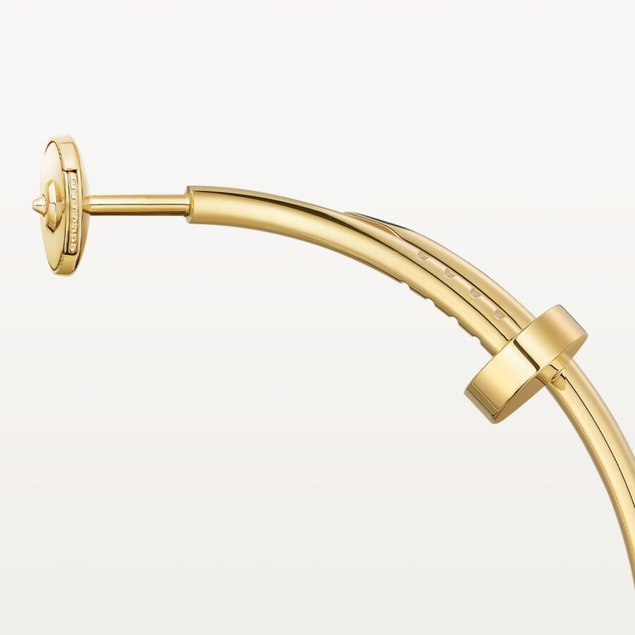 juste un clou hoop earrings large model
