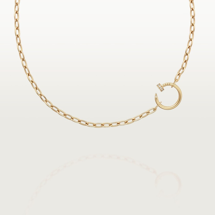 juste un clou necklace diamonds