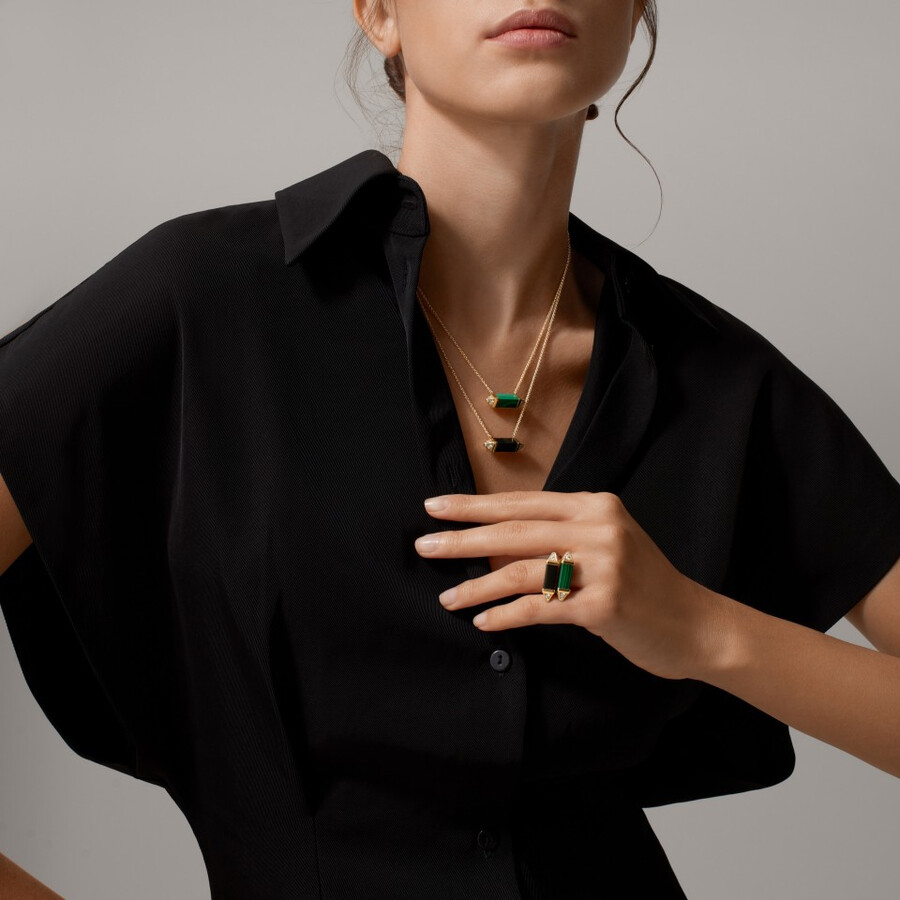 les berlingots de cartier ring semi-paved