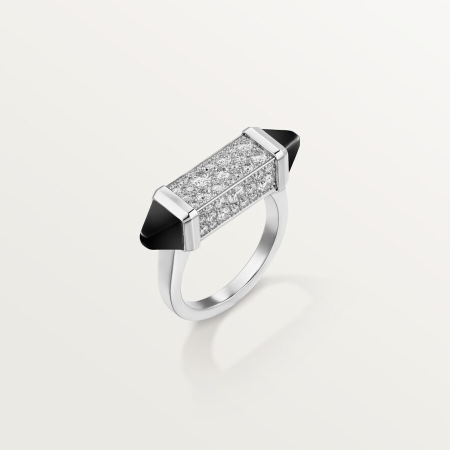 les berlingots de cartier ring semi-paved