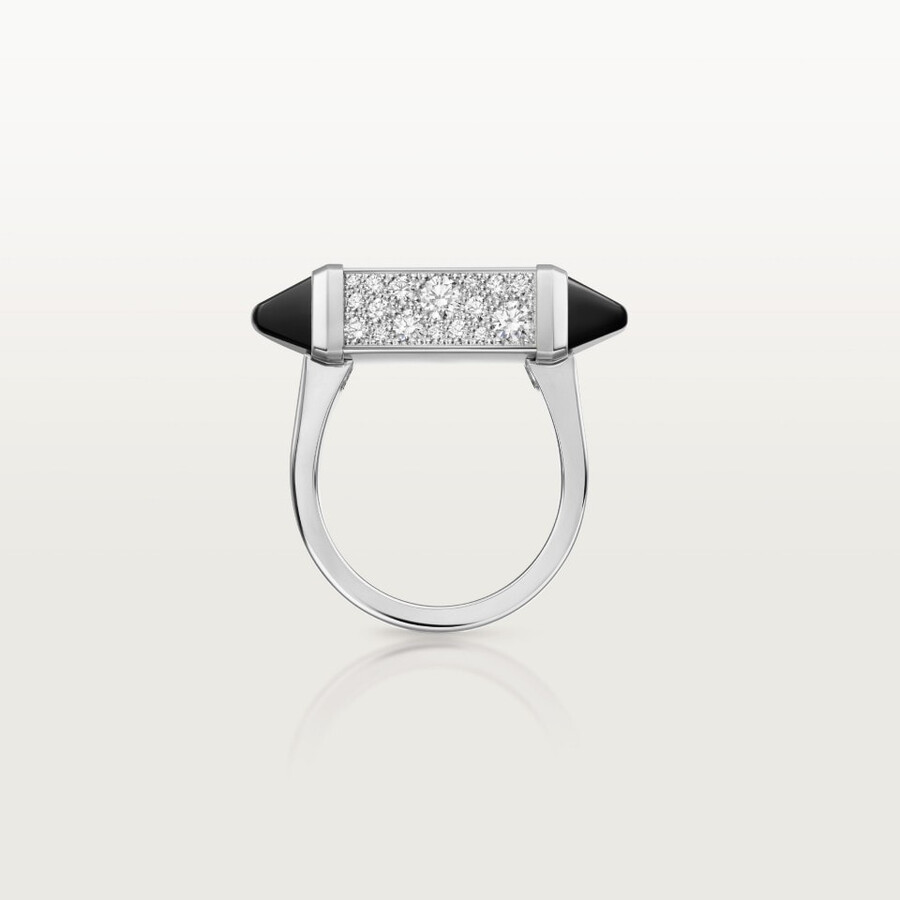 les berlingots de cartier ring semi-paved