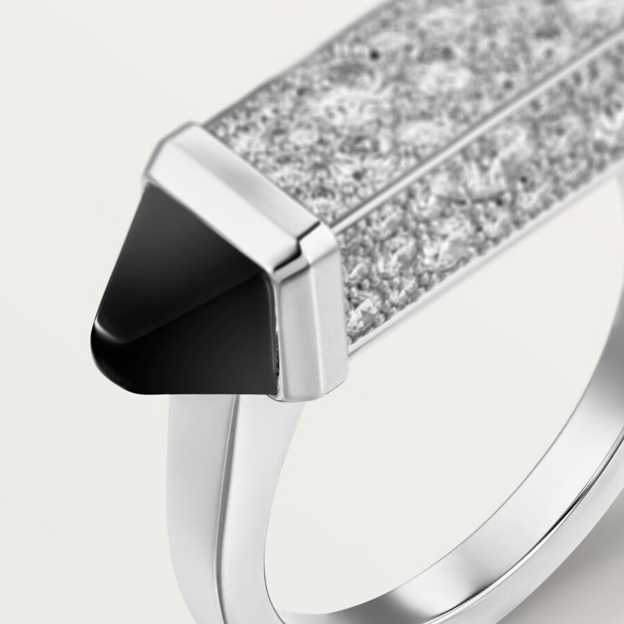 les berlingots de cartier ring semi-paved