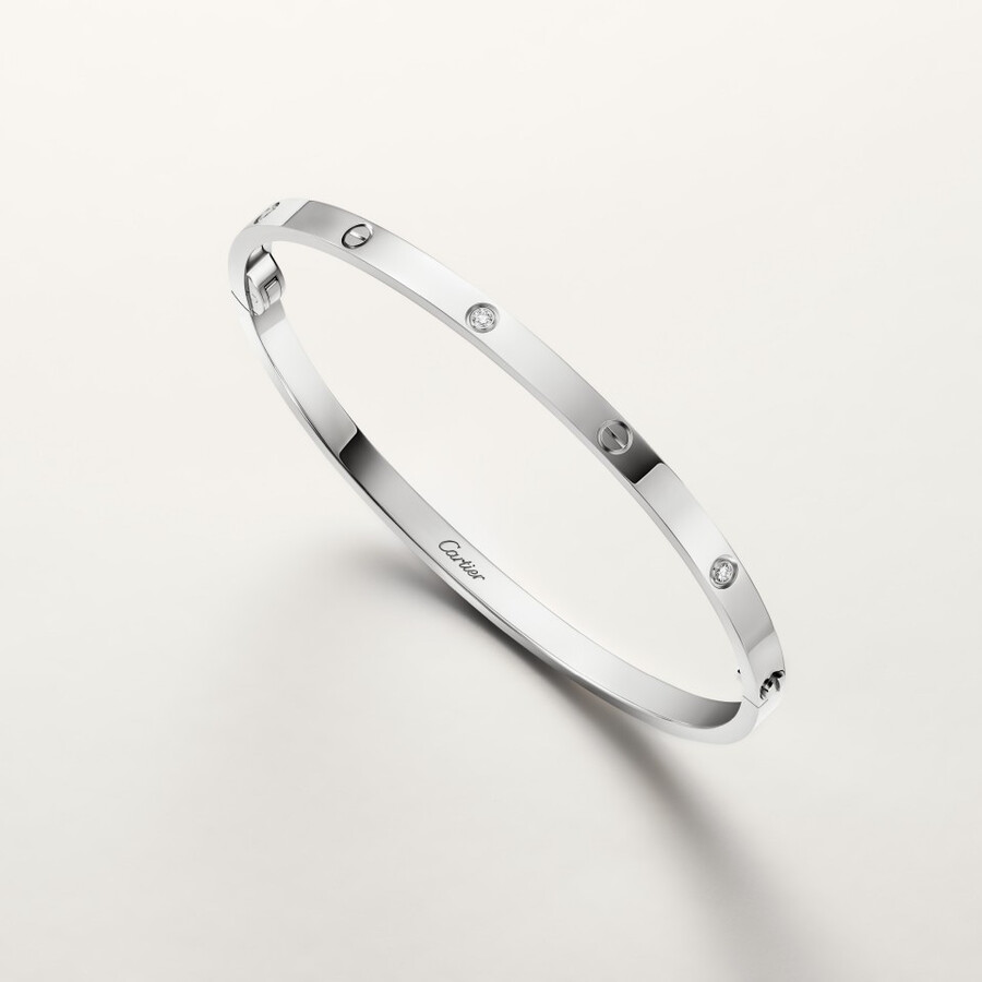 love bracelet small model 6 diamonds