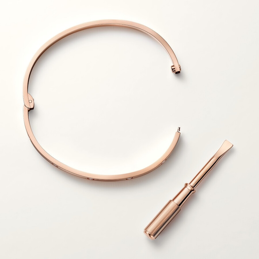 love bracelet small model 10 diamonds