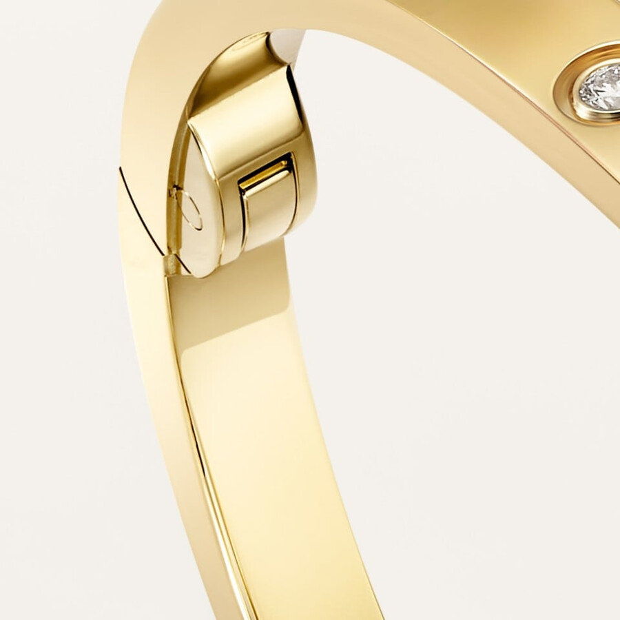 love bracelet small model 10 diamonds