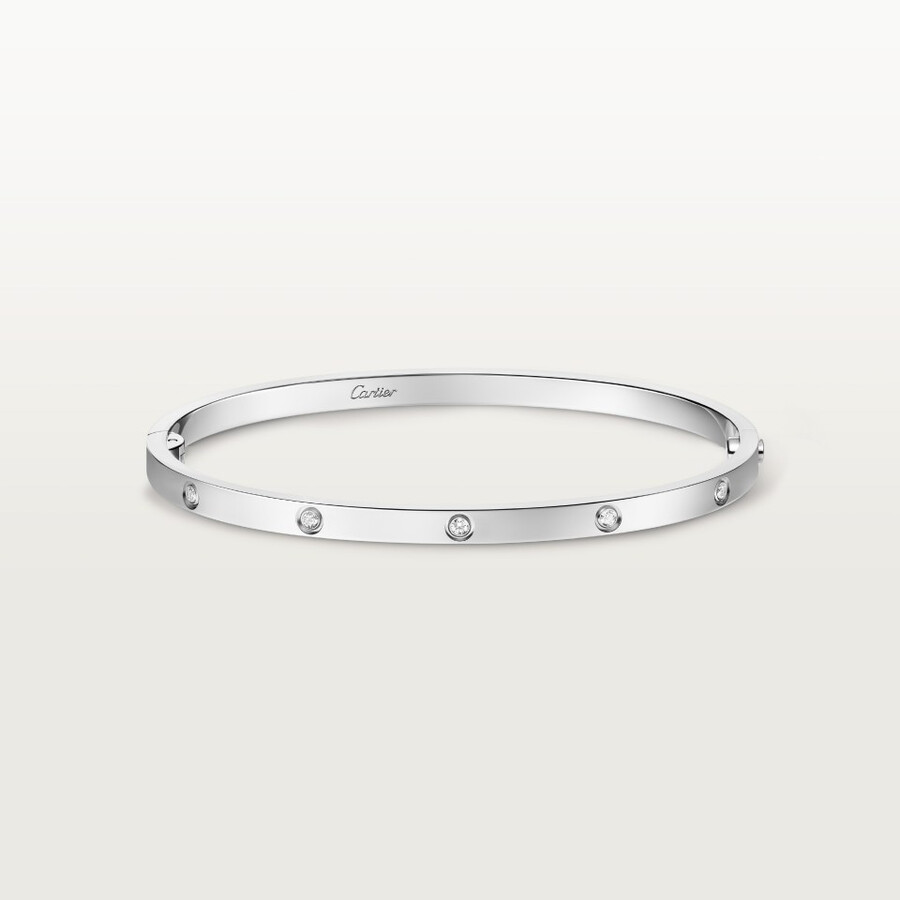 love bracelet small model 10 diamonds