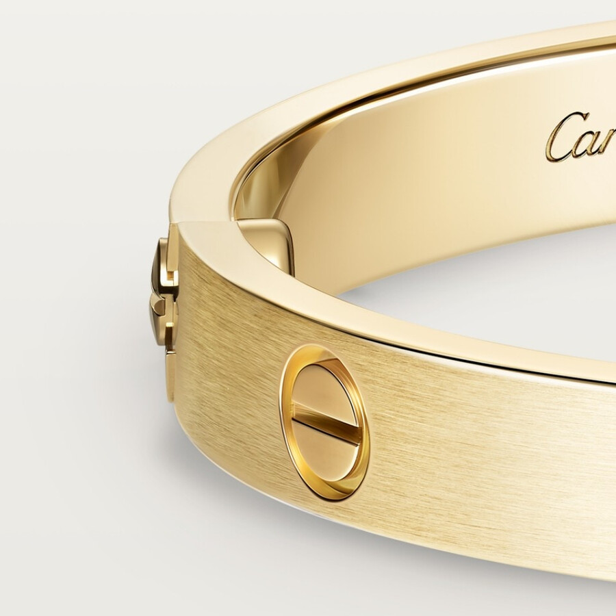 love bracelet classic model brushed 4 diamonds