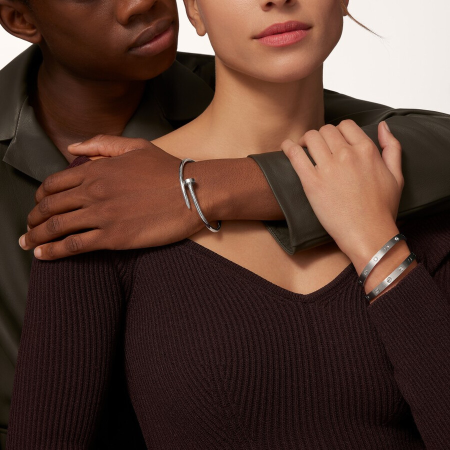 love bracelet classic model brushed 4 diamonds