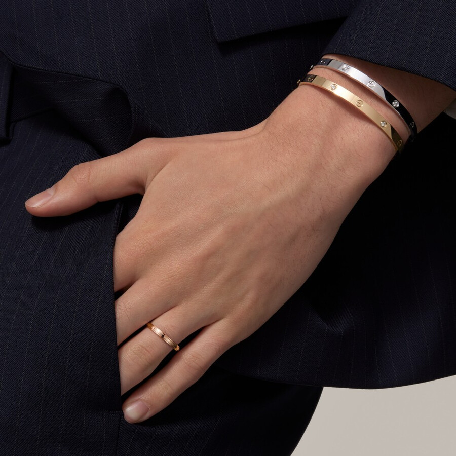 love bracelet medium model 4 diamonds