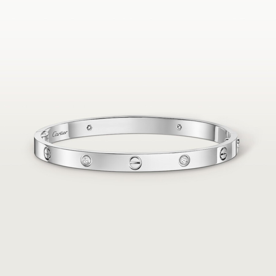 love bracelet medium model 4 diamonds
