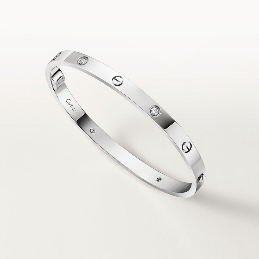 love bracelet medium model 4 diamonds