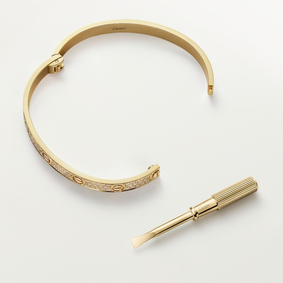 love bracelet classic model paved