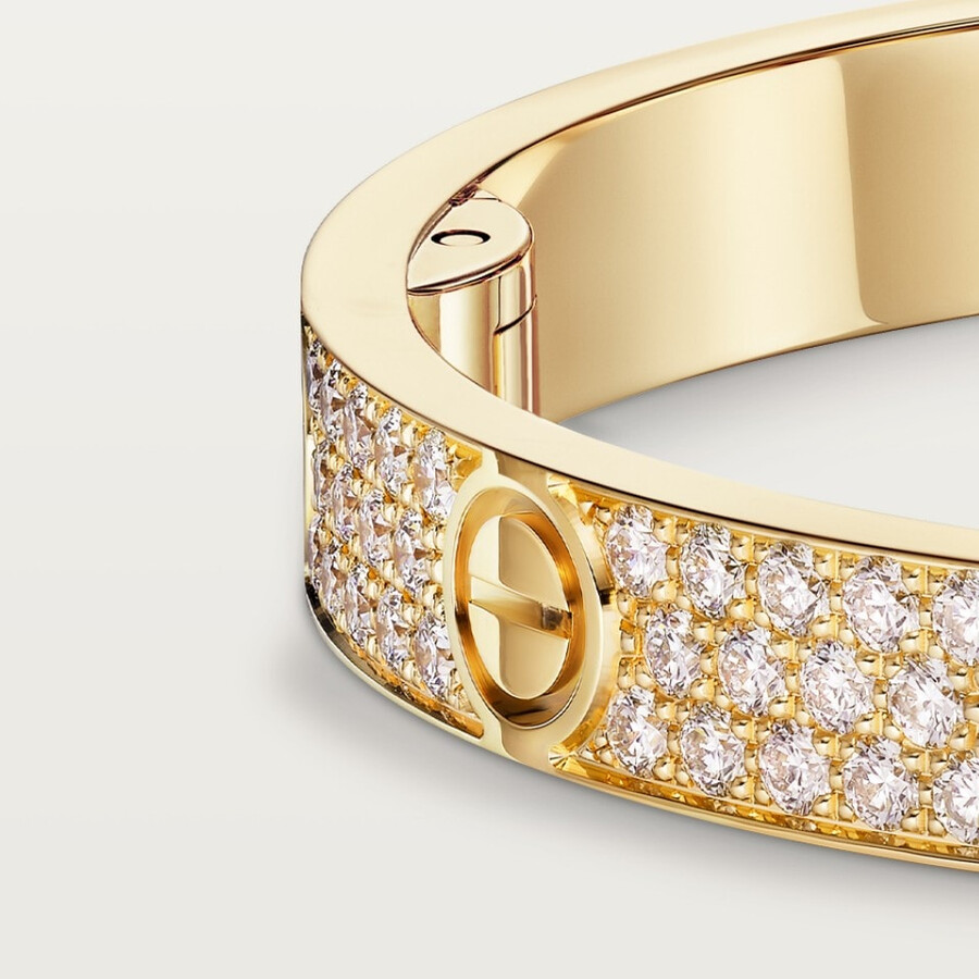 love bracelet classic model paved