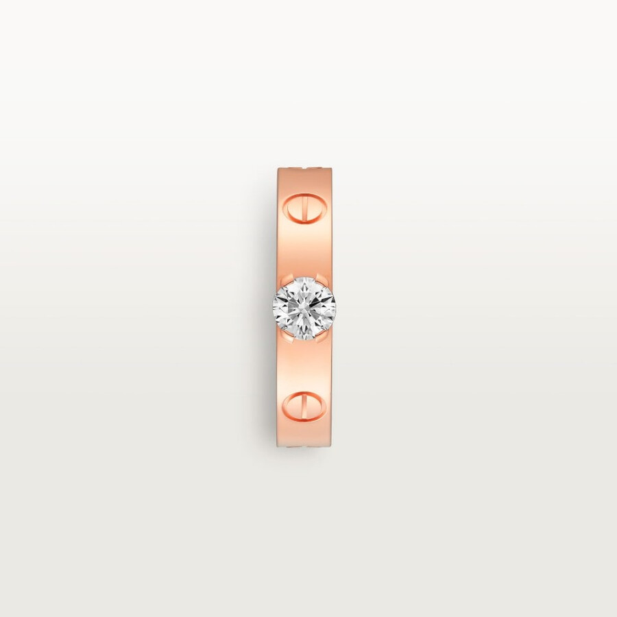 love solitaire brilliant-cut diamond