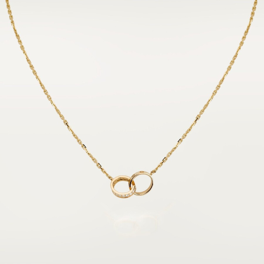 love pendant half-paved