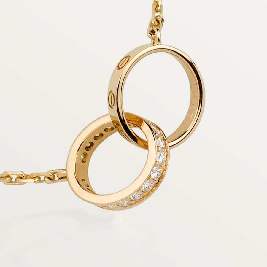 love pendant half-paved