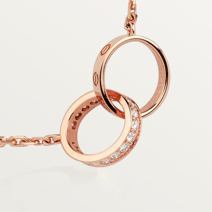love pendant half-paved