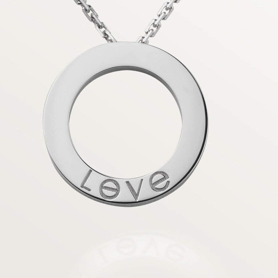 love pendant 3 diamonds
