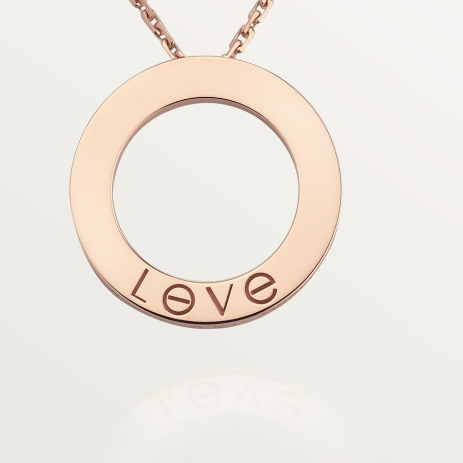 love pendant 3 diamonds
