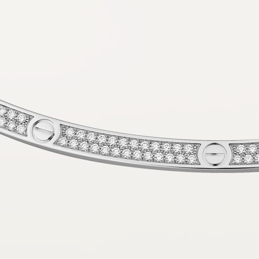 love torque necklace paved