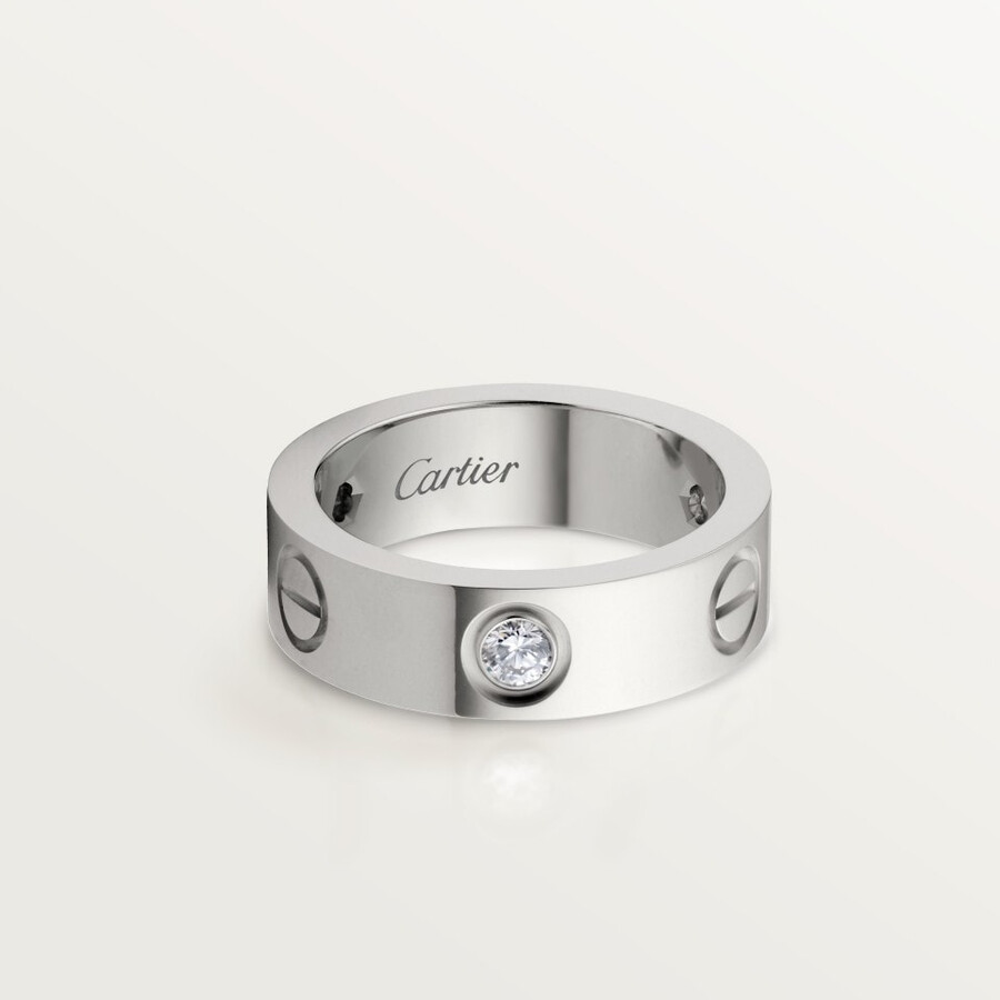 love ring classic model 3 diamonds