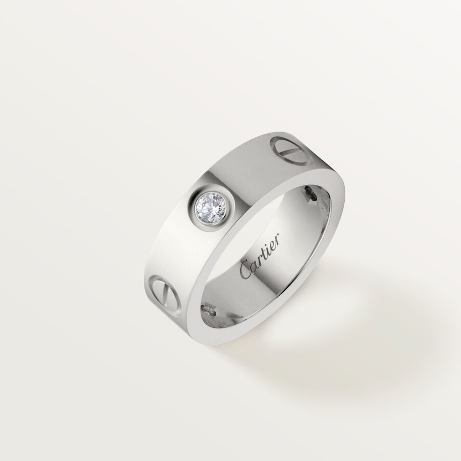 love ring classic model 3 diamonds