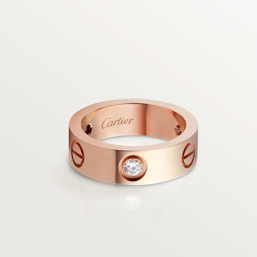 love ring classic model 3 diamonds