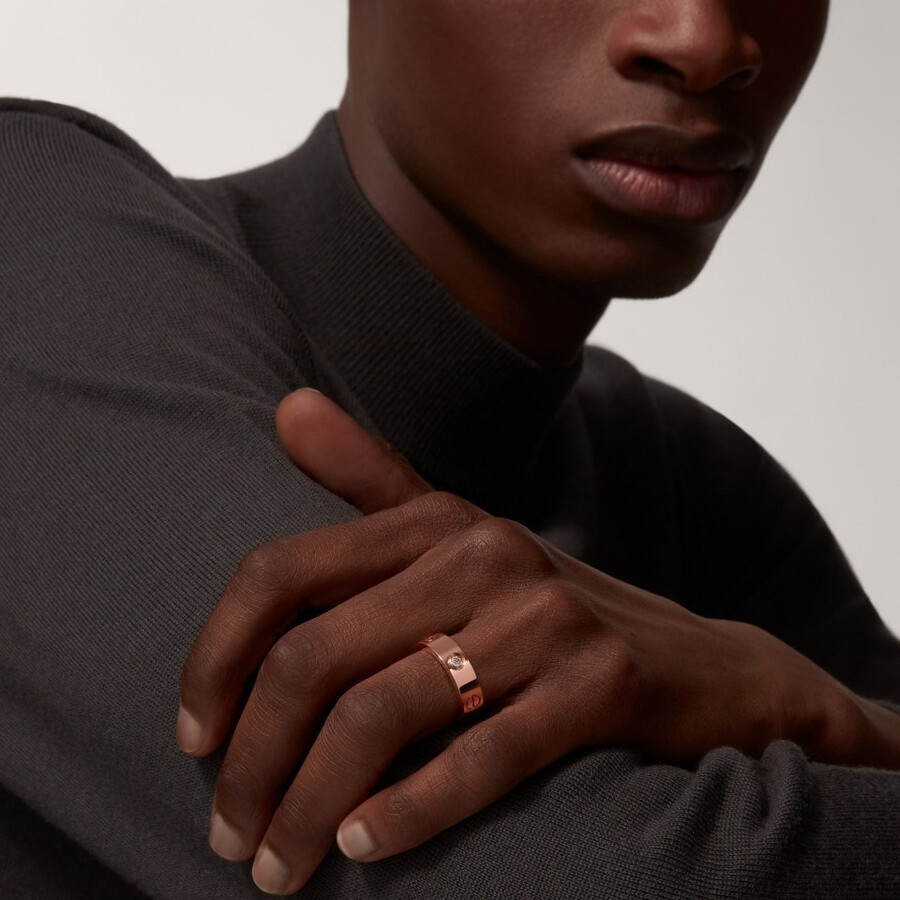 love ring classic model 3 diamonds