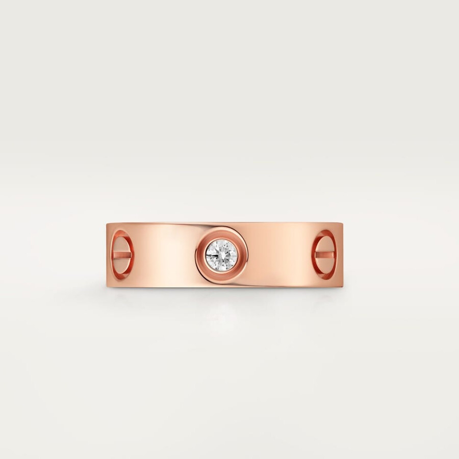 love ring classic model 3 diamonds