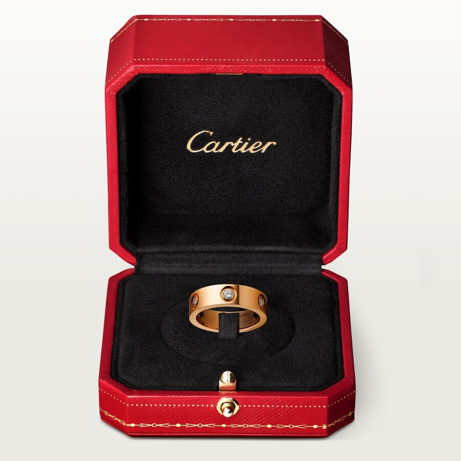 love ring classic model 6 diamonds