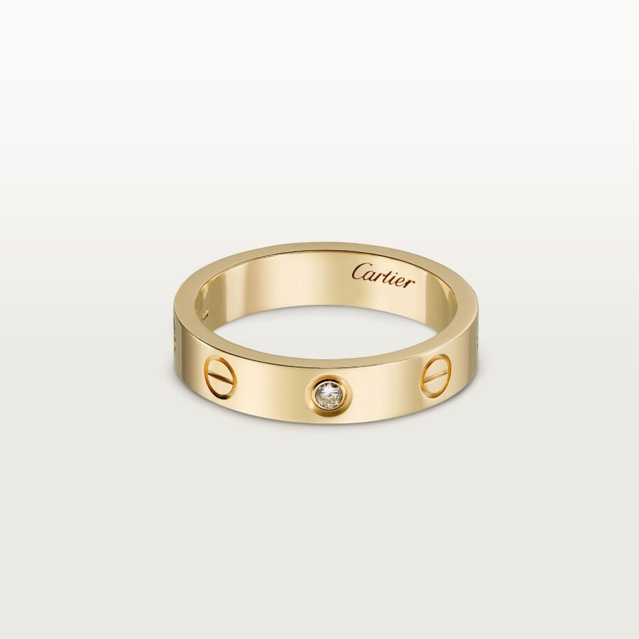 love ring small model 1 diamond
