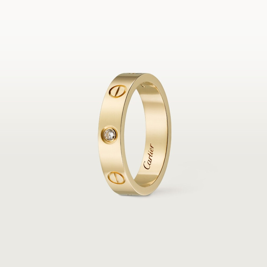 love ring small model 1 diamond