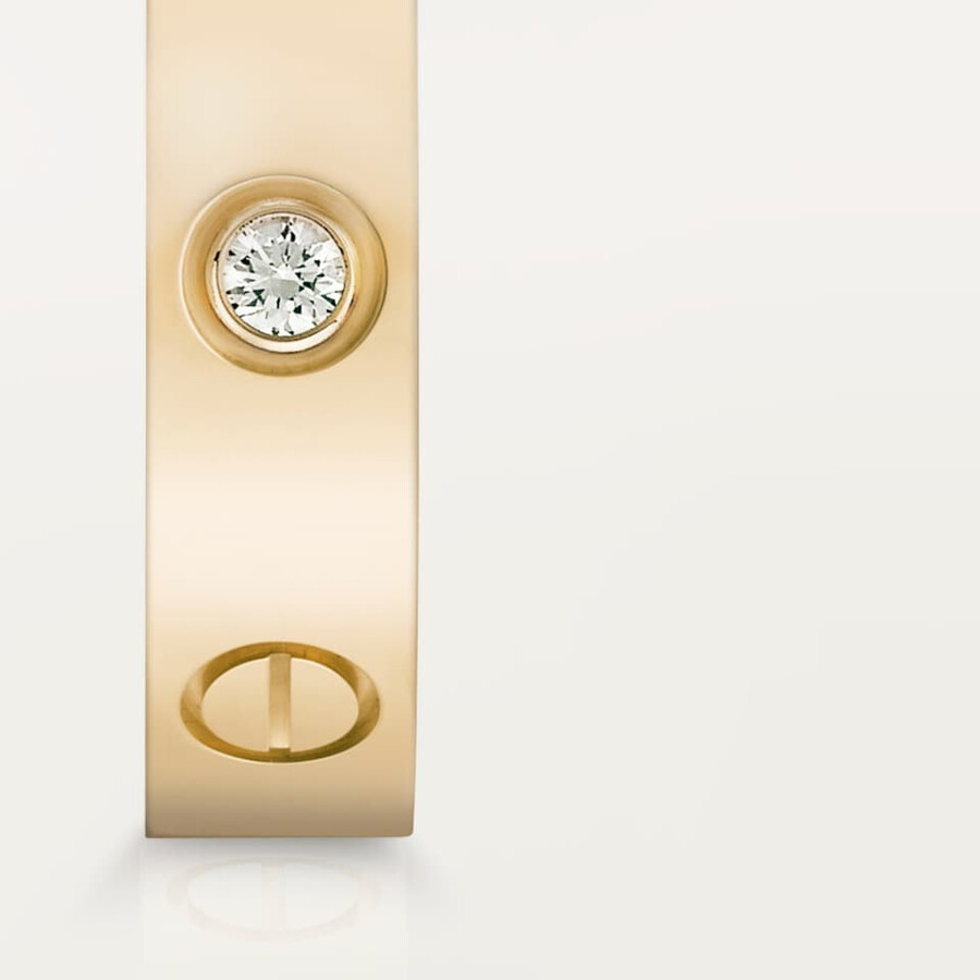 love ring small model 1 diamond
