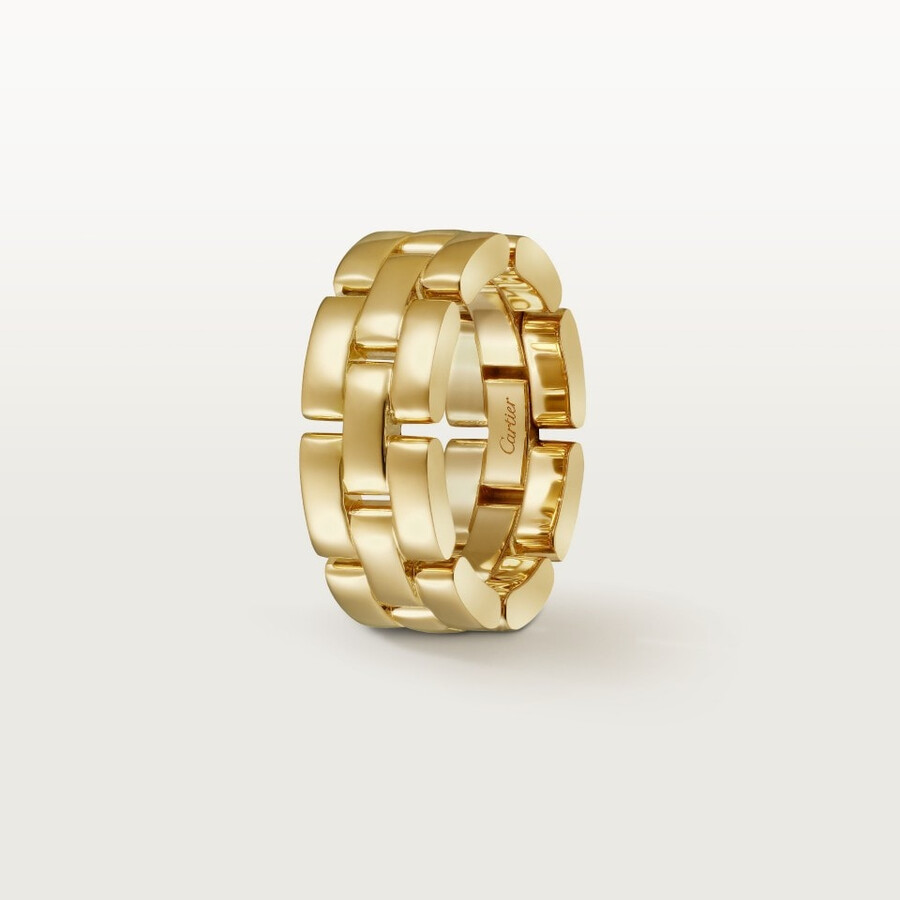 maillon panthère ring triple row