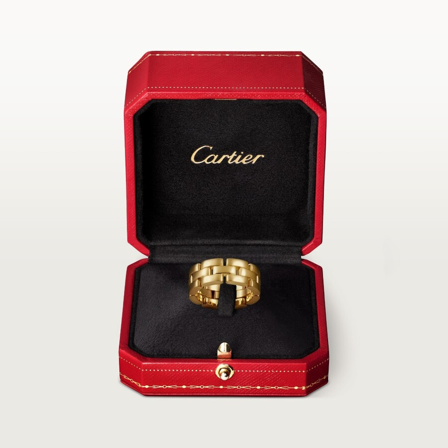 maillon panthère ring triple row