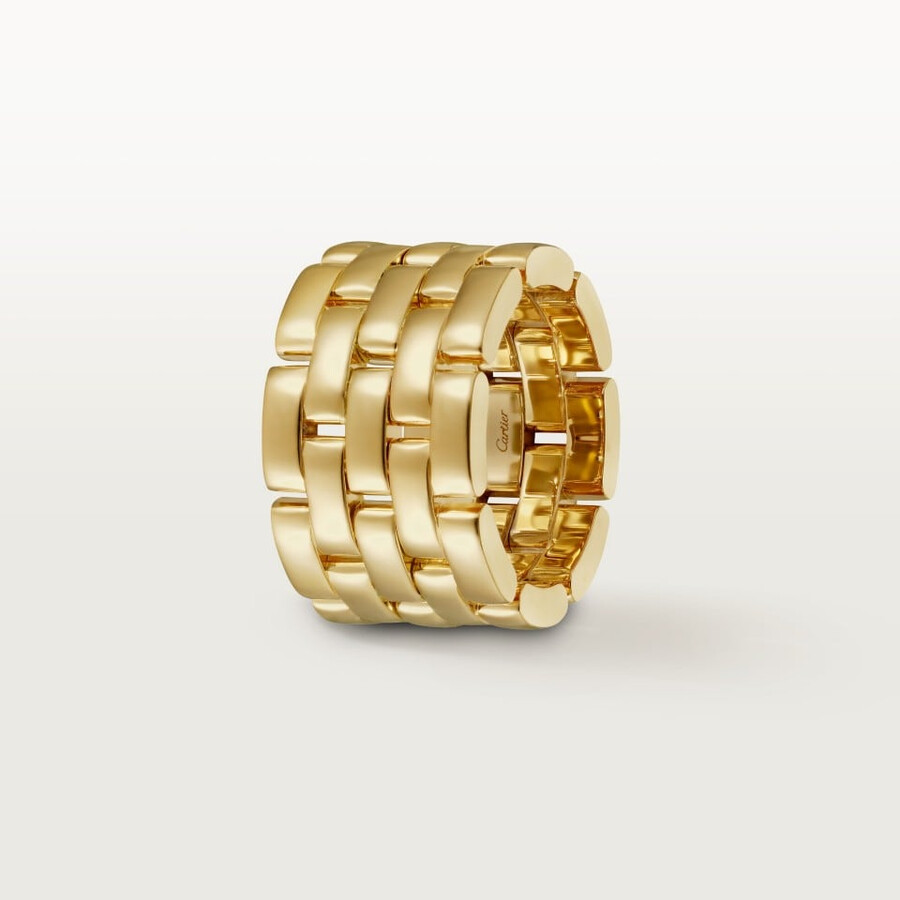 maillon panthère ring five rows