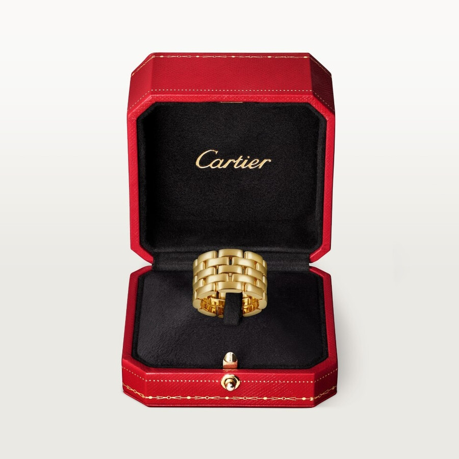 maillon panthère ring five rows