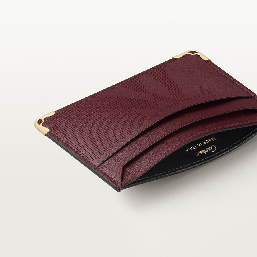card holder must