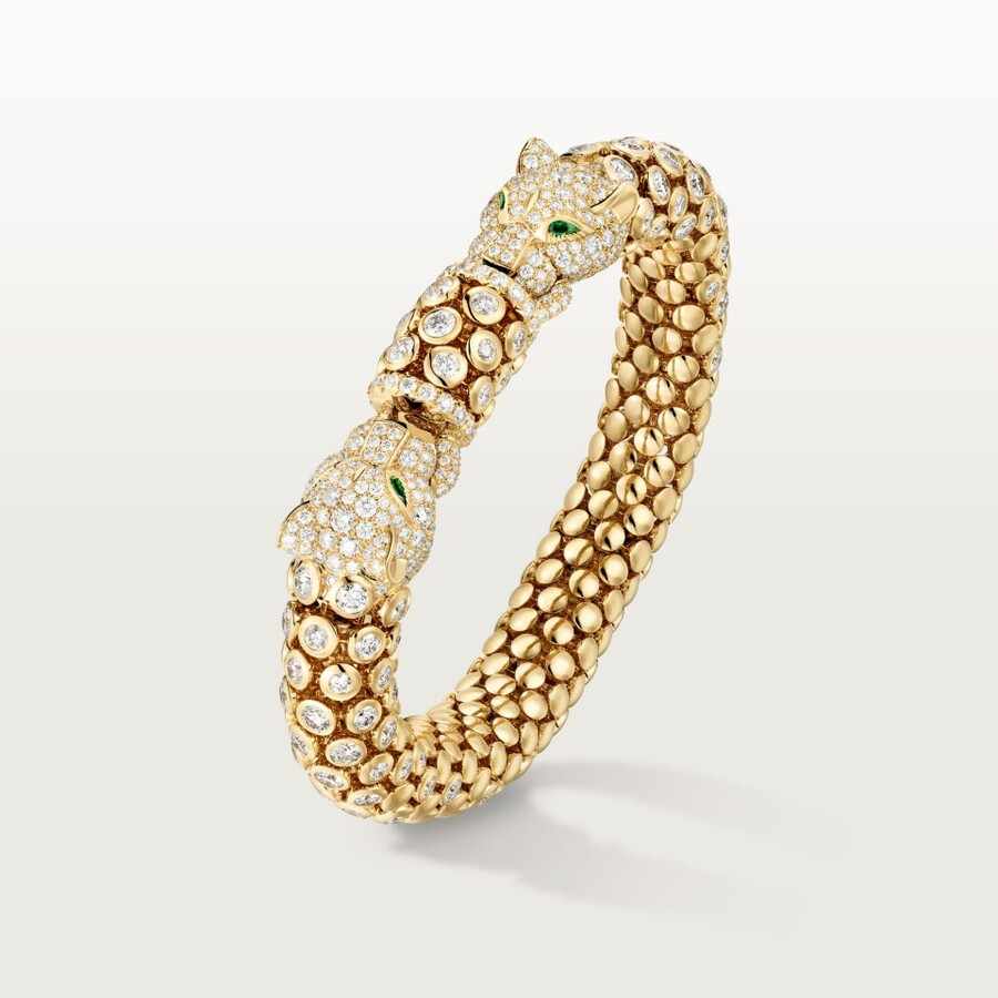 panthère de cartier bracelet paved