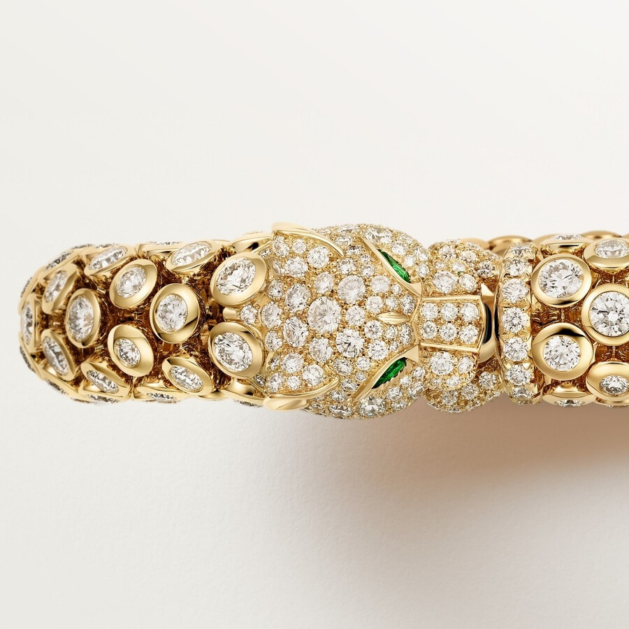 panthère de cartier bracelet paved