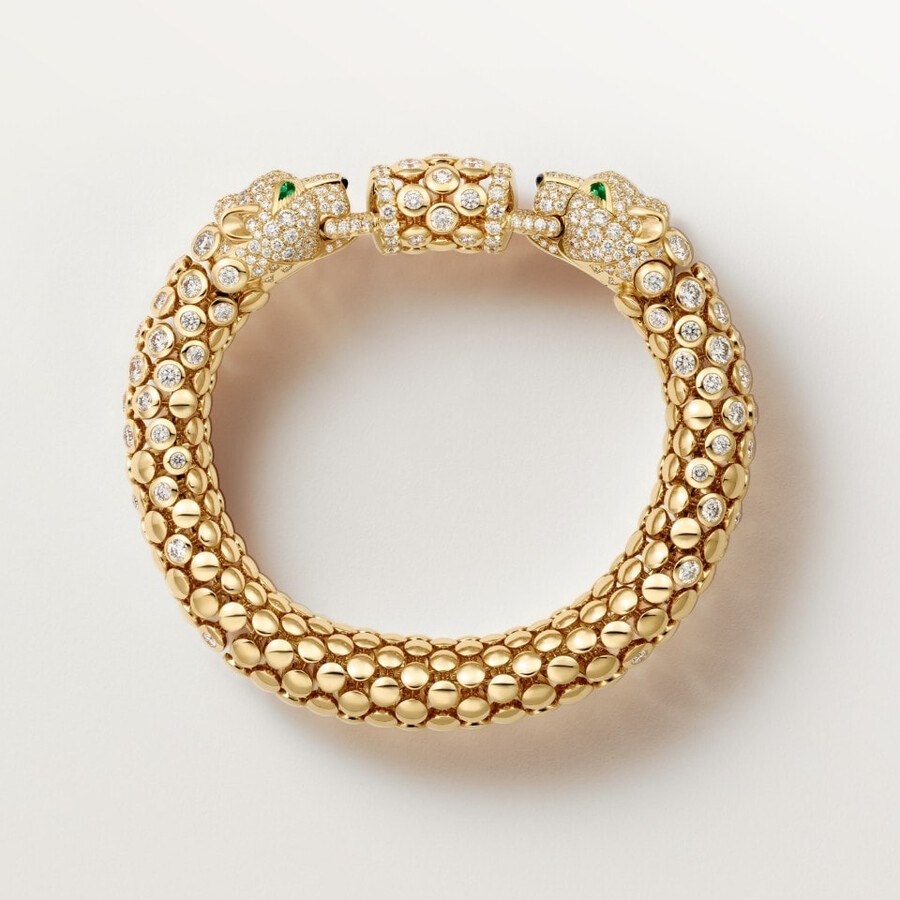 panthère de cartier bracelet paved