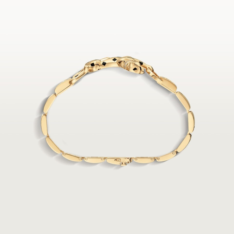 panthère de cartier bracelet on chain diamonds